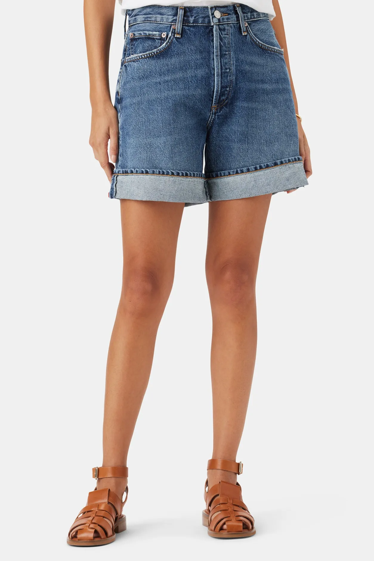 Amour Vert Clearance*AGOLDE Dame Denim Short