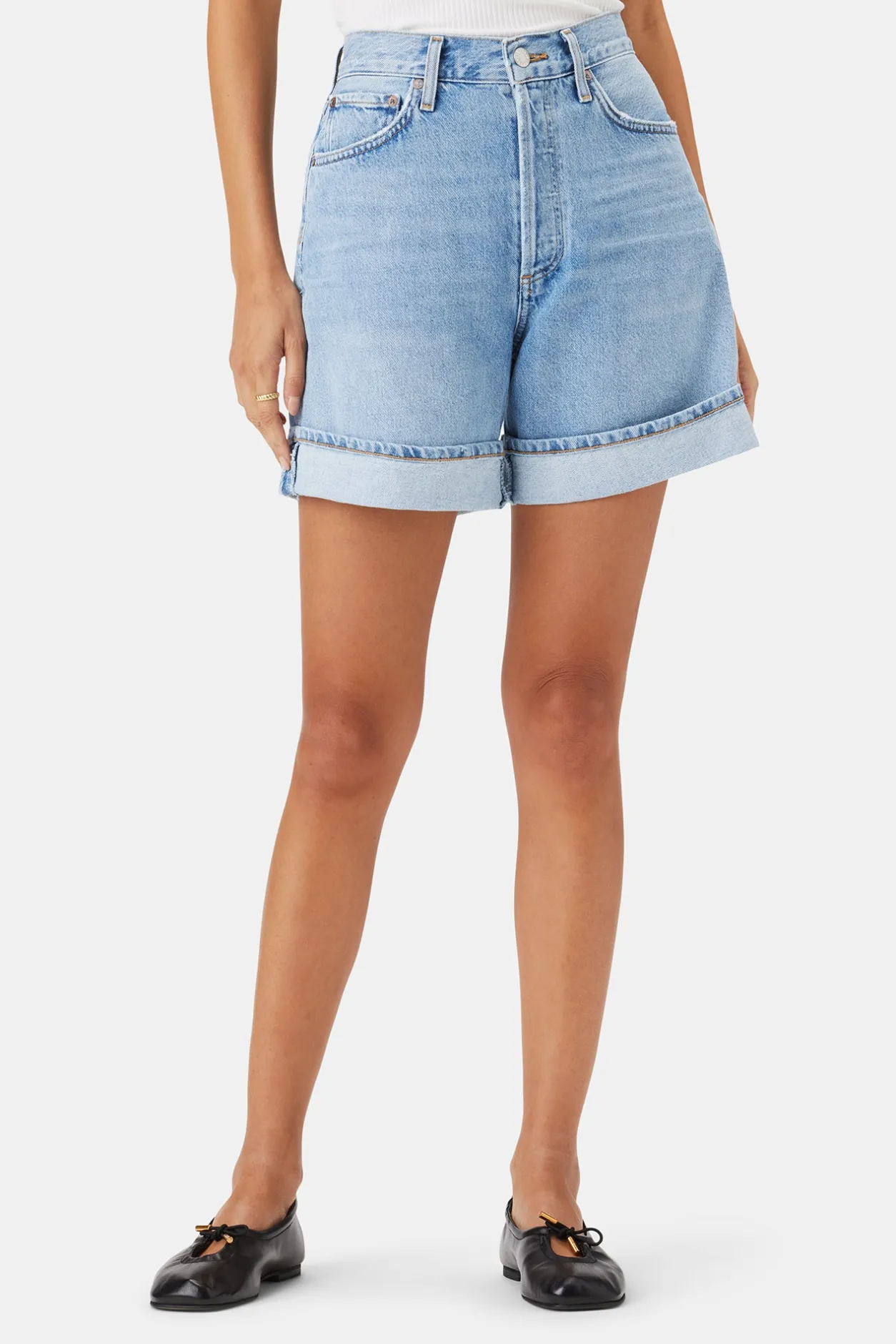 Amour Vert Clearance*AGOLDE Dame Denim Short