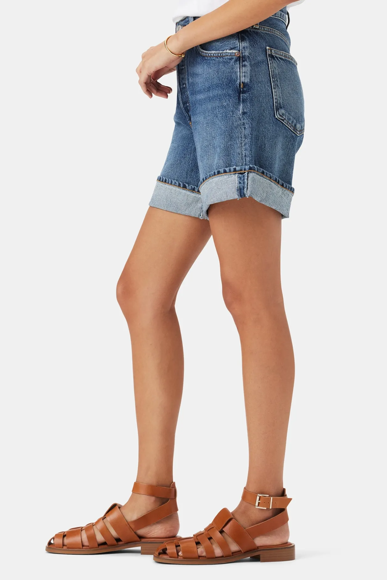 Amour Vert Clearance*AGOLDE Dame Denim Short