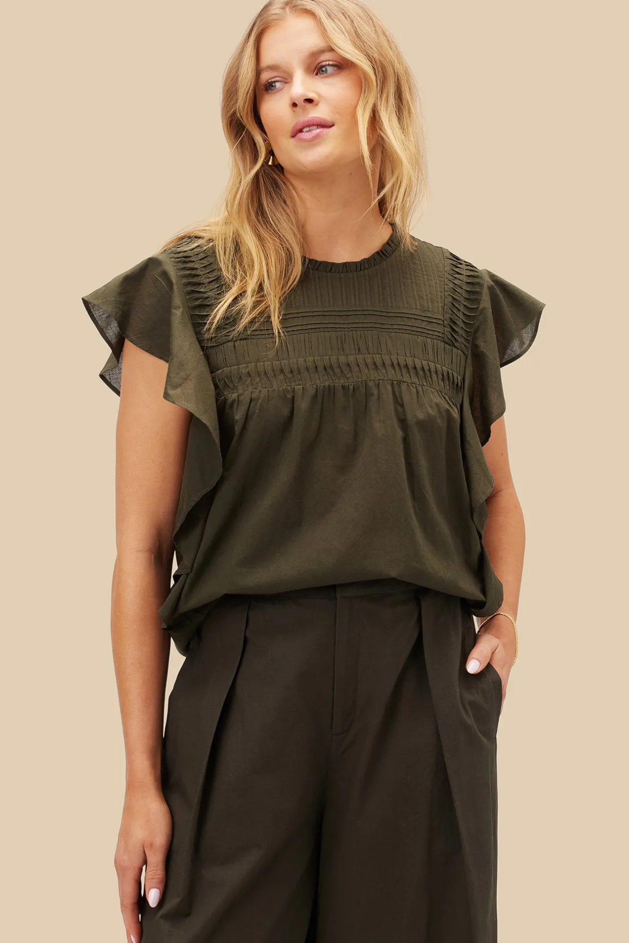 Amour Vert Blouses & Shirts | Tops*Aida Organic Cotton Blouse