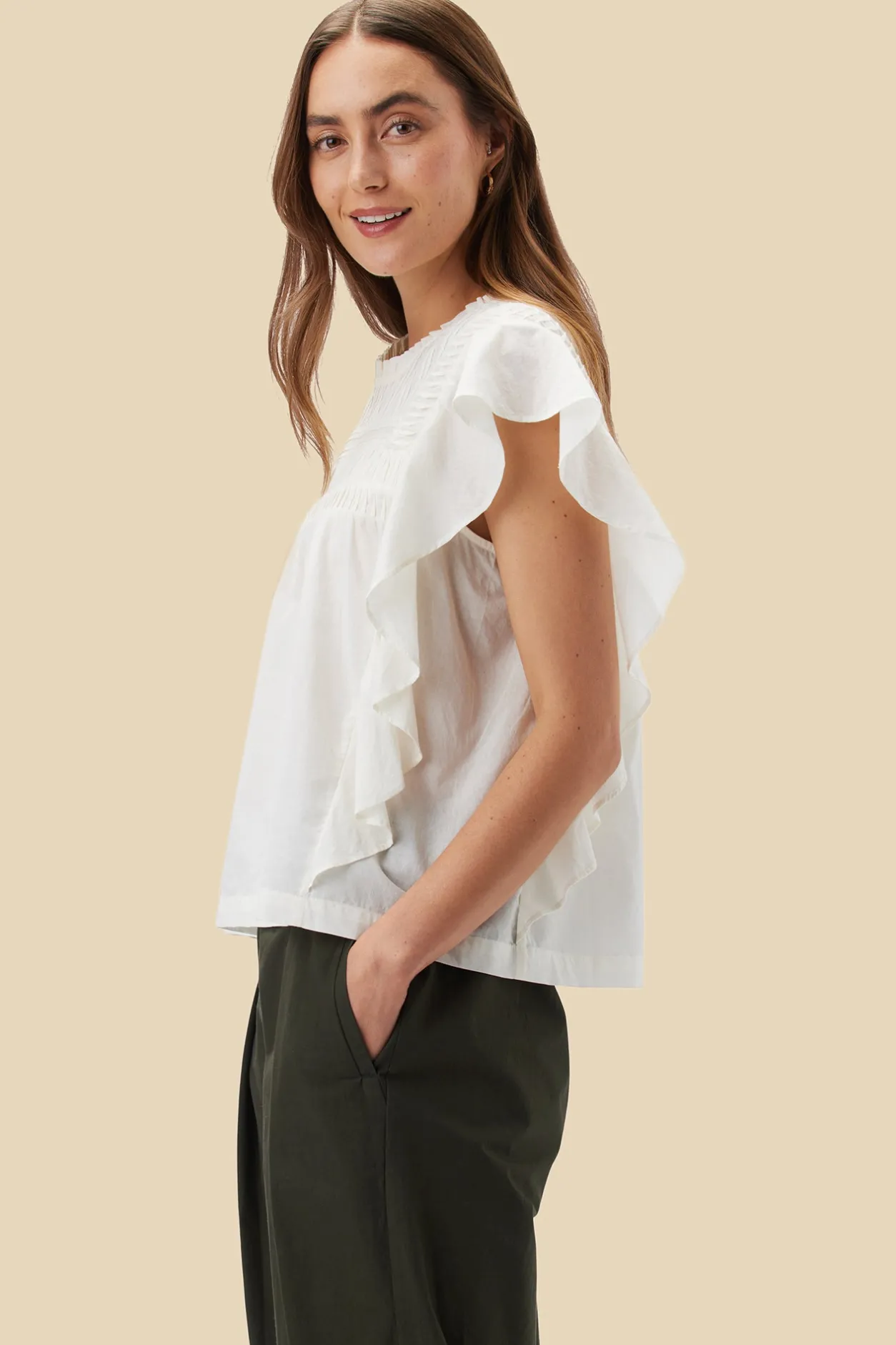 Amour Vert Blouses & Shirts | Tops*Aida Organic Cotton Blouse