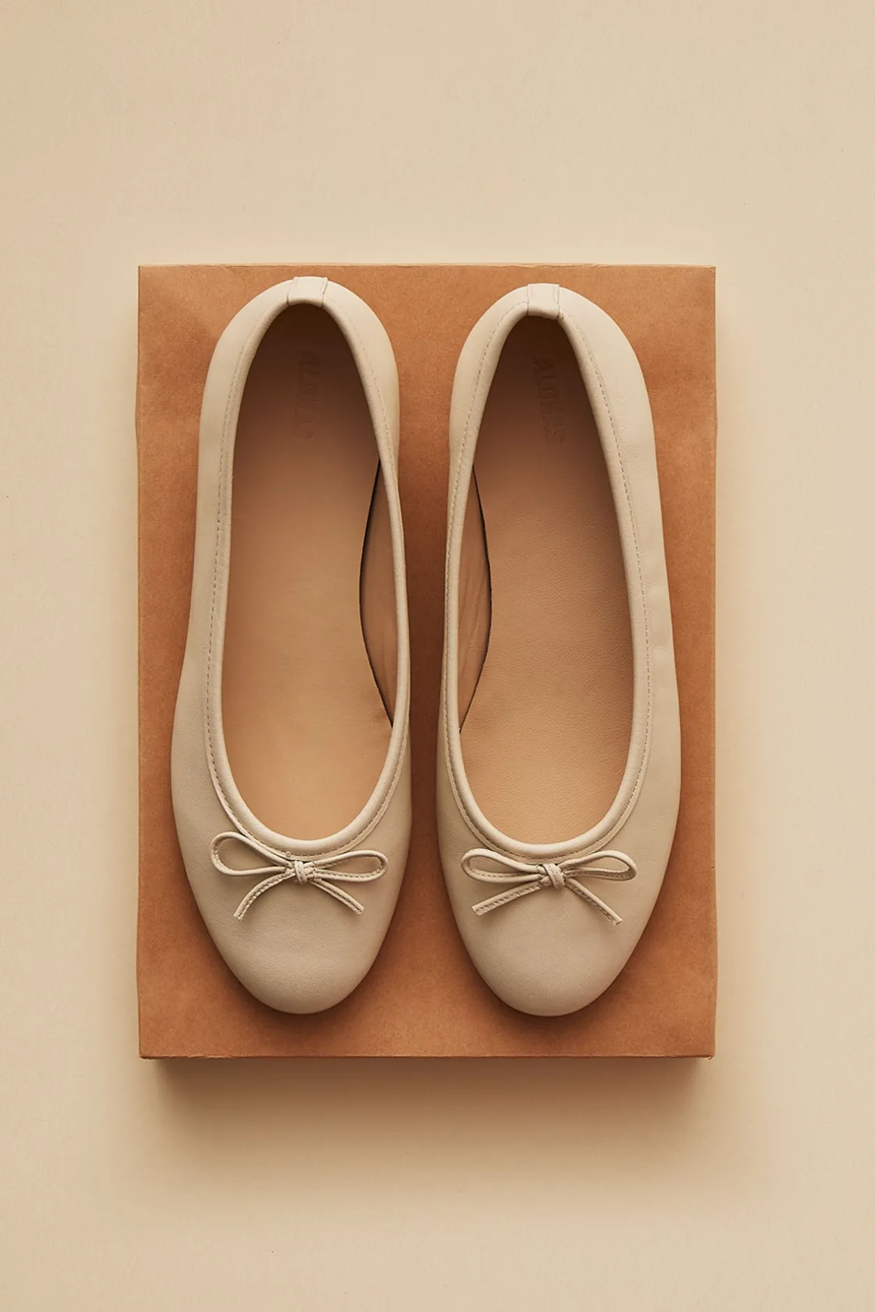 Amour Vert Shoes*Alohas Oriana Leather Ballet Flats