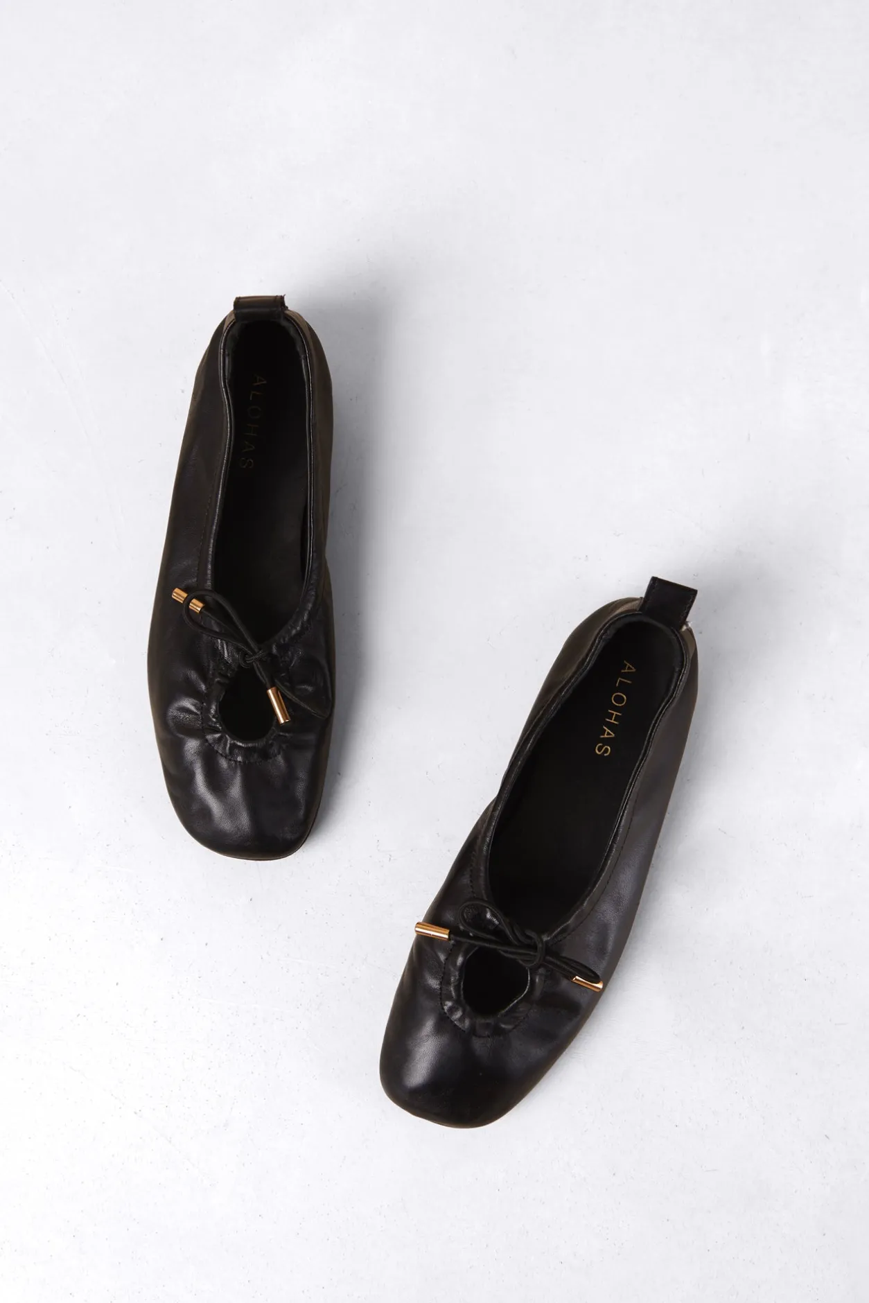 Amour Vert Shoes*Alohas Rosalind Leather Ballet Flat