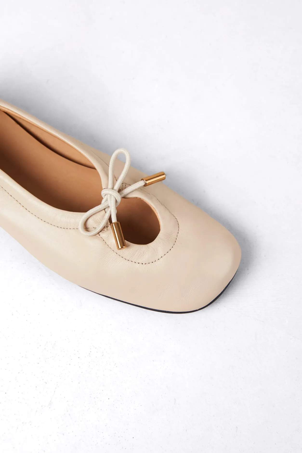 Amour Vert Shoes*Alohas Rosalind Leather Ballet Flat