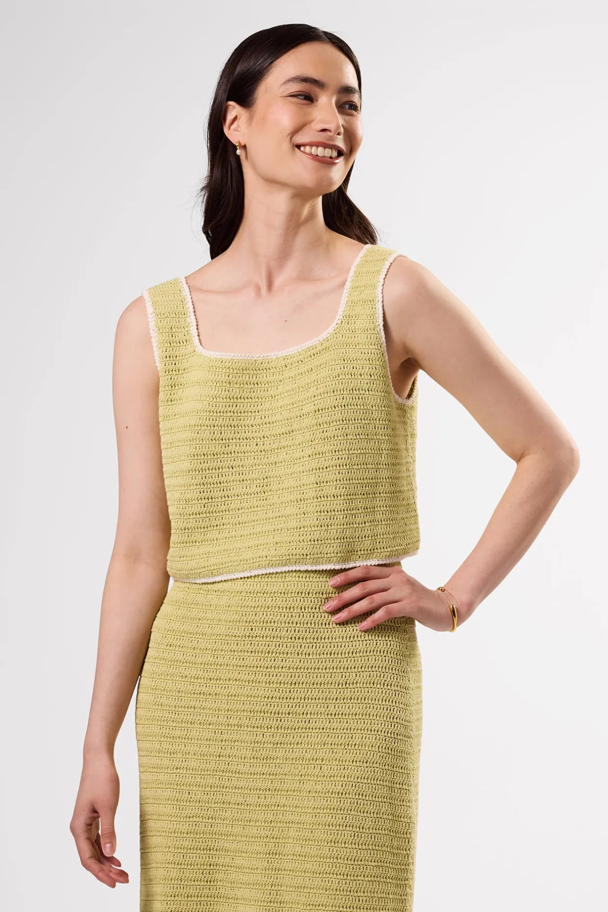 Amour Vert Tops | Clearance*Antibes Crochet Tank