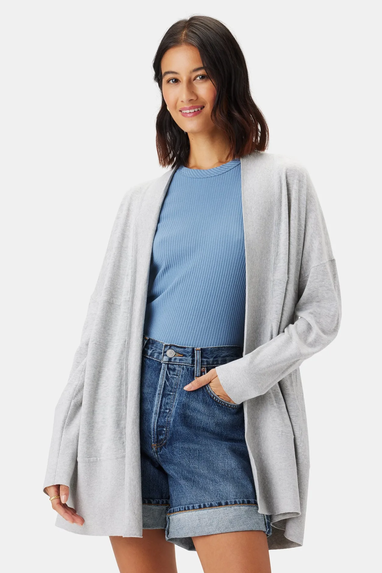 Amour Vert Sweaters & Cardigans | Clearance*Bailey Flaxen Eco Cardigan