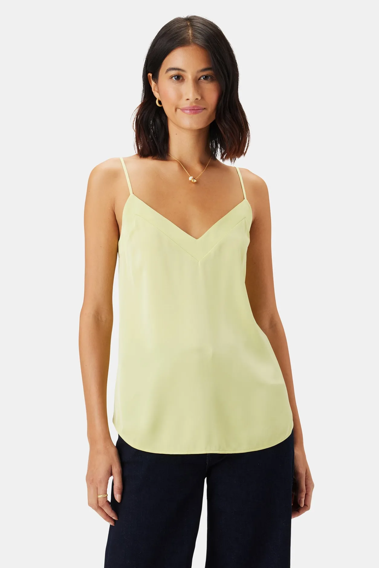 Amour Vert Tops | Clearance*Barlow Stretch Silk Tank