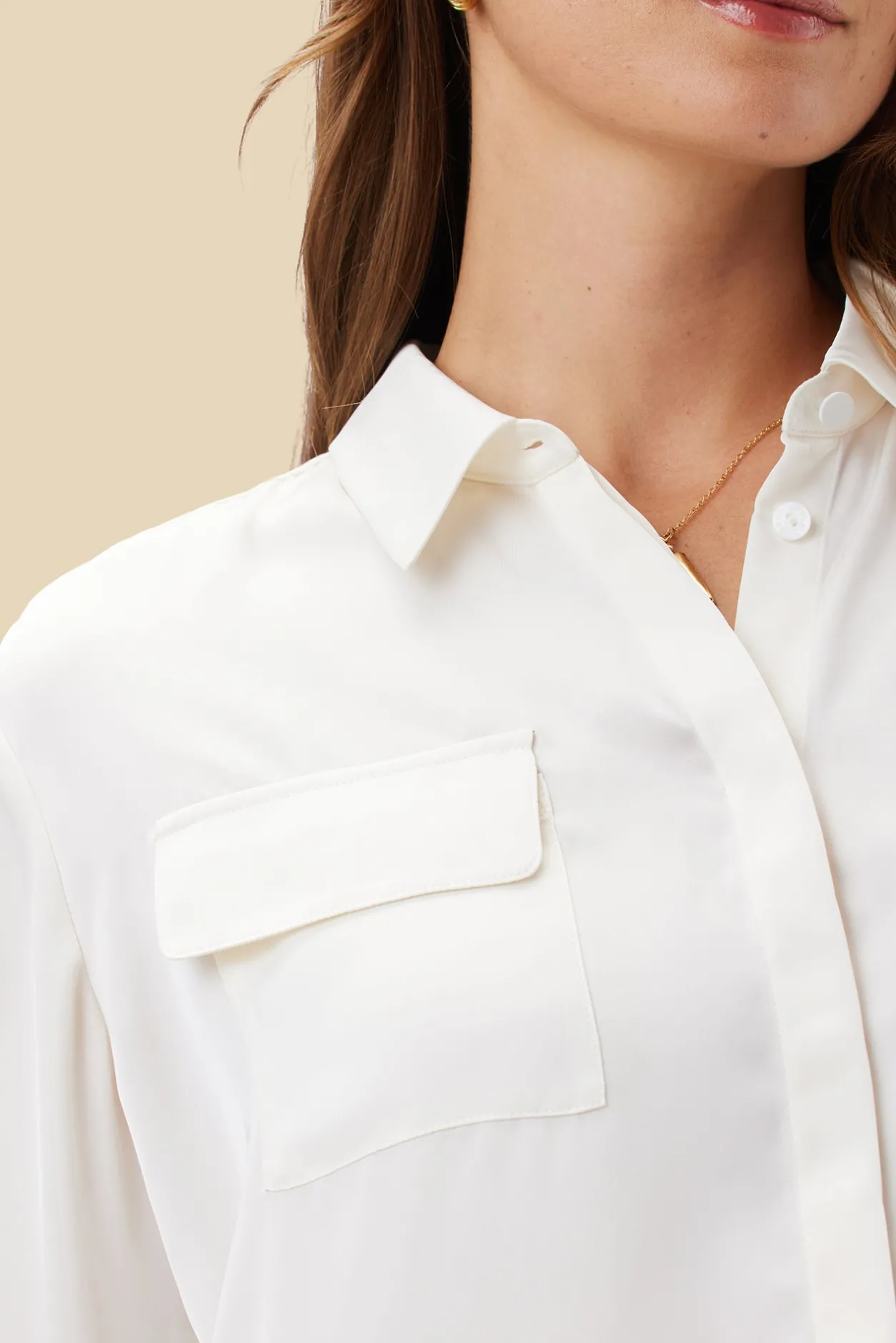 Amour Vert Blouses & Shirts | Tops*Bixby Pocket Blouse