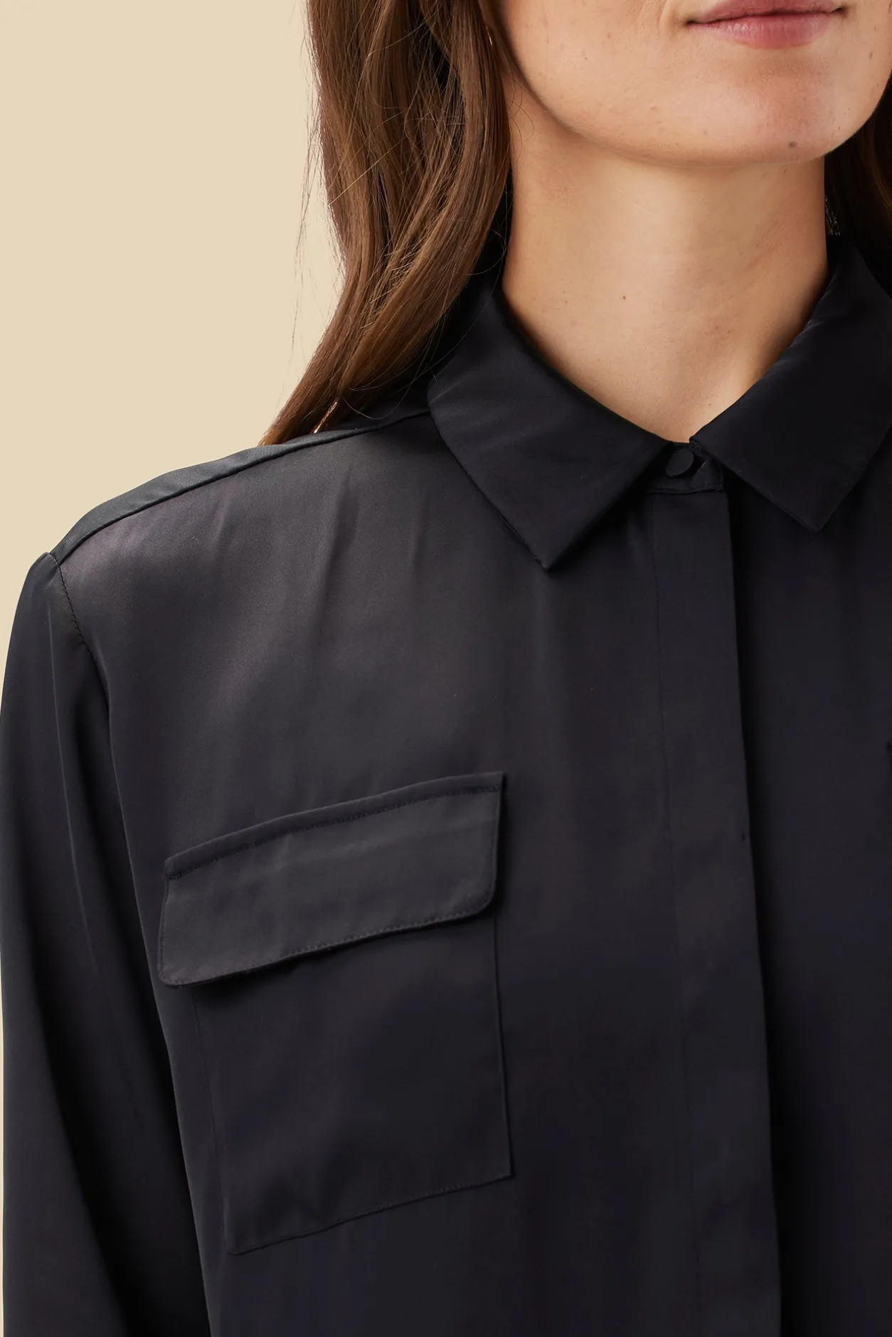 Amour Vert Blouses & Shirts | Tops*Bixby Pocket Blouse