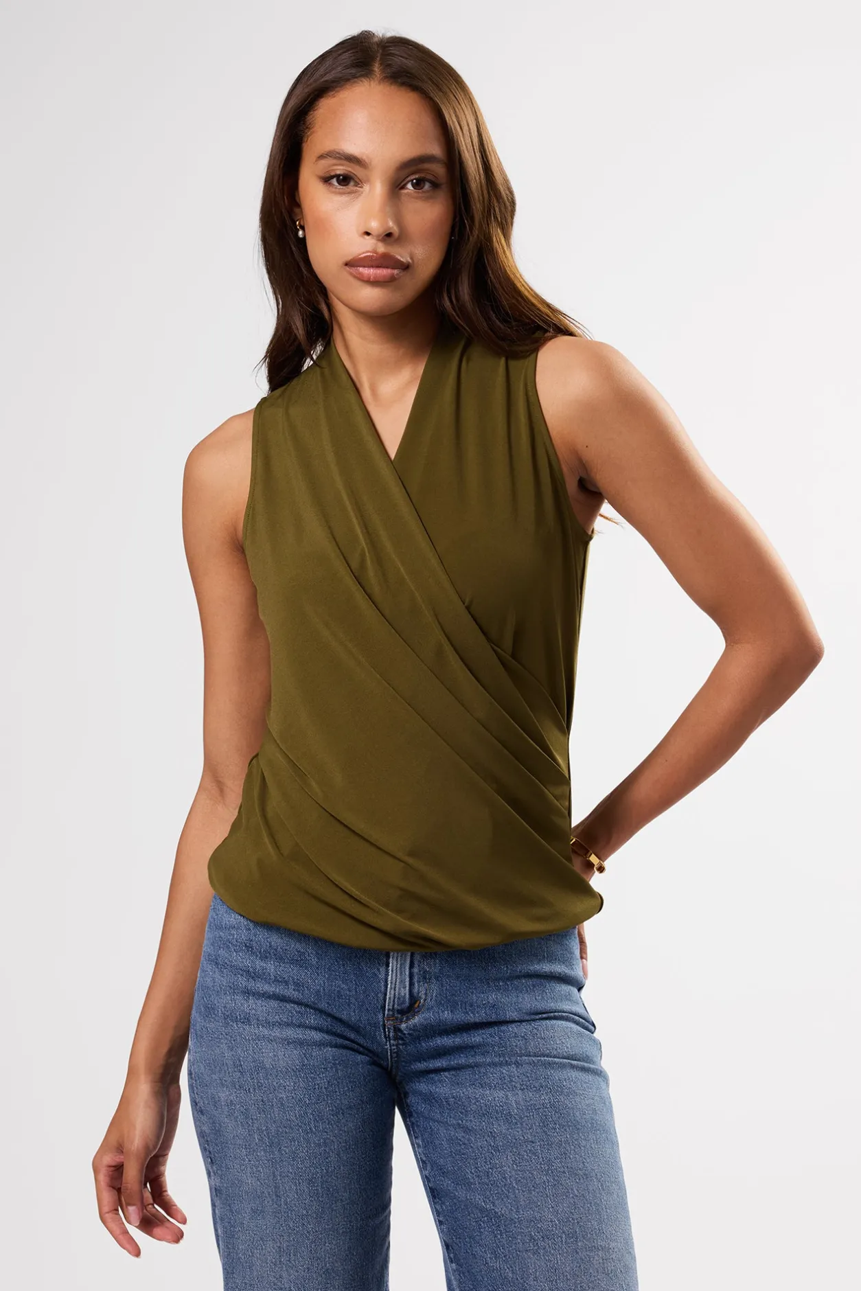 Amour Vert Tops | Clearance*Calais Stretch Knit Tank