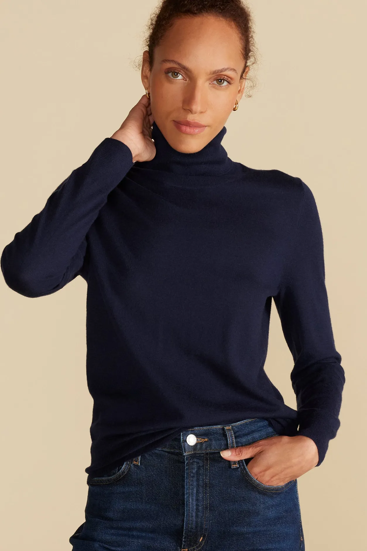 Amour Vert Sweaters & Cardigans | Clearance*Carrie Turtleneck Cashmere Sweater