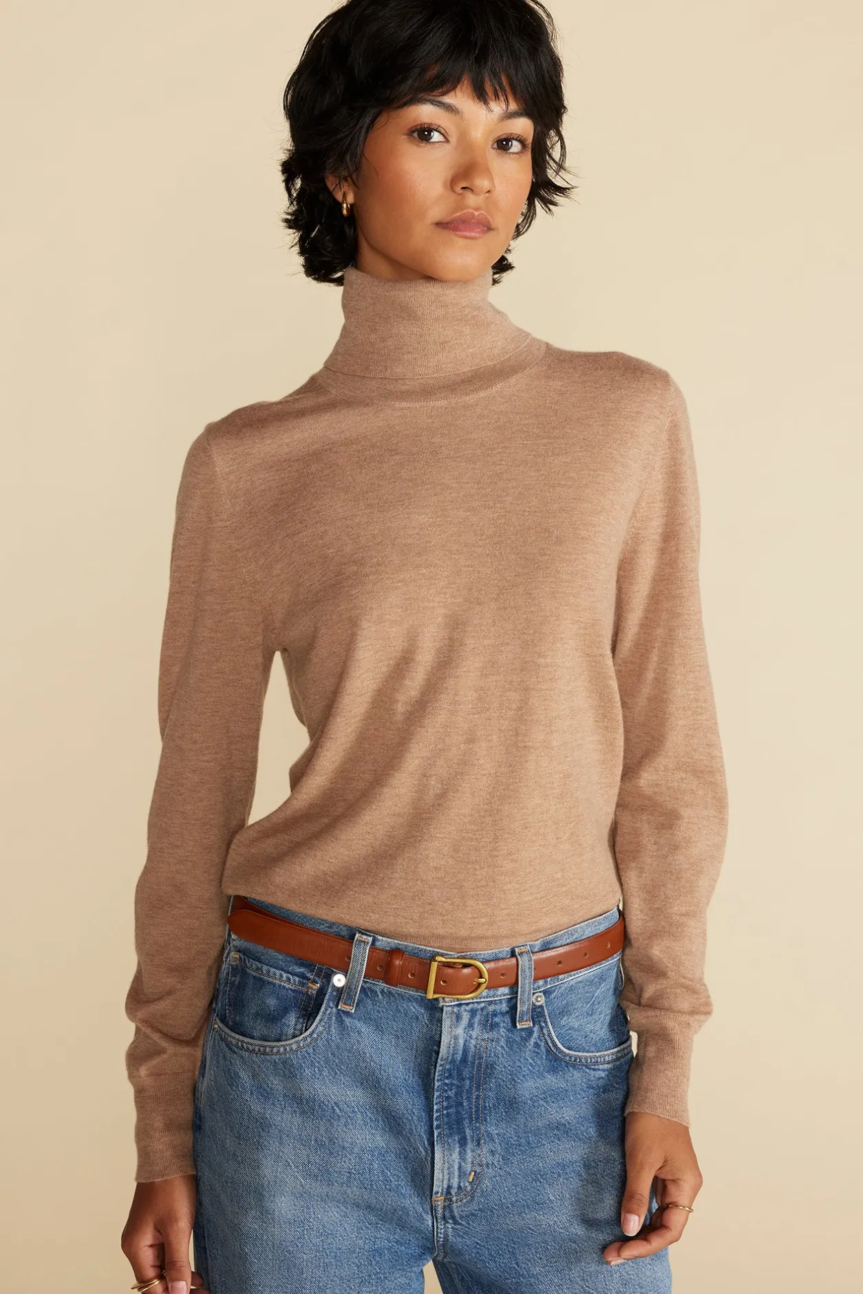 Amour Vert Sweaters & Cardigans | Clearance*Carrie Turtleneck Cashmere Sweater