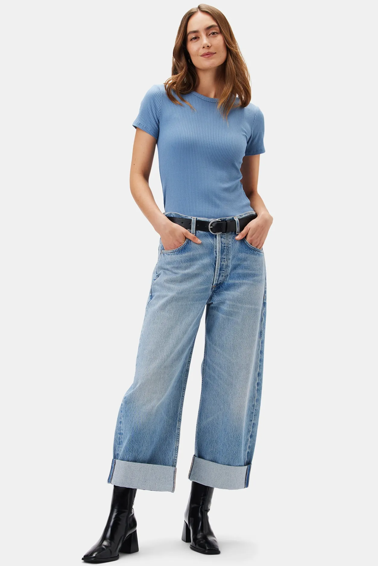 Amour Vert Pants | Denim*Citizens of Humanity Ayla Baggy Cuffed Crop Jean