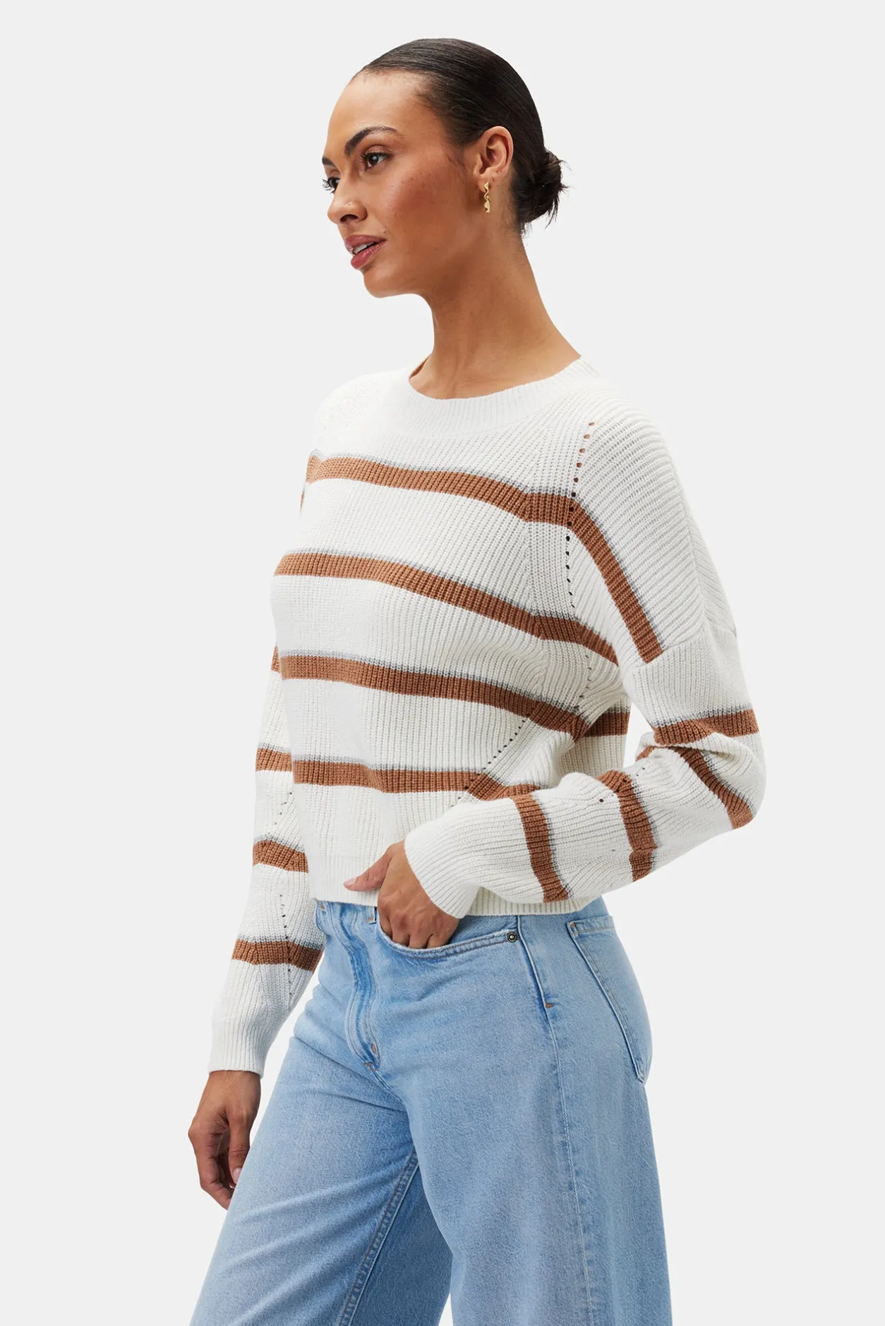 Amour Vert Sweaters & Cardigans | Clearance*Emma Striped Sweater