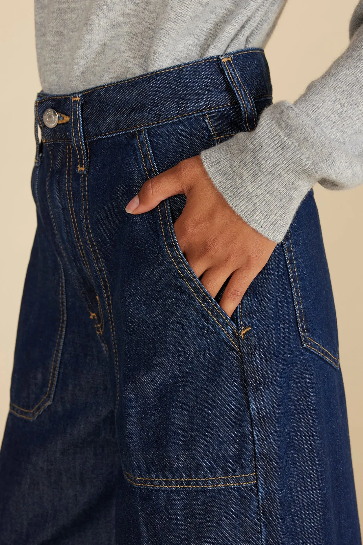 Amour Vert Pants | Denim*ETICA Matis Ultra Wide Leg Jean