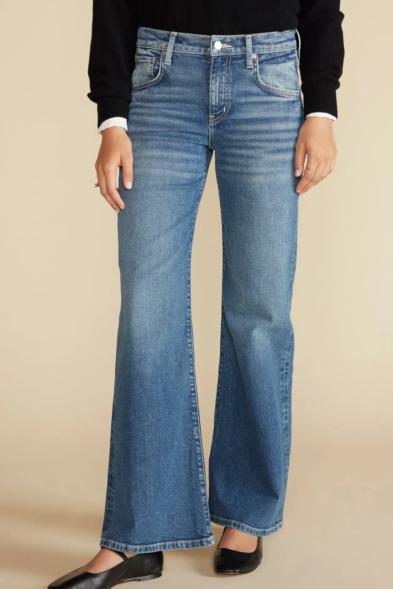 Amour Vert Pants | Denim*ETICA Romi Wide Leg Jean