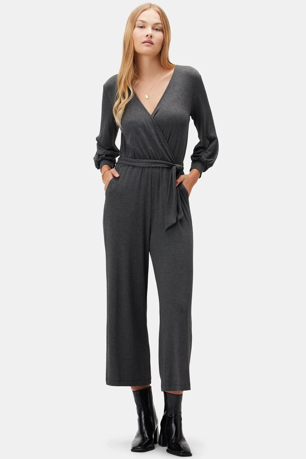 Amour Vert Jumpsuits | Clearance*Everley Modal Jumpsuit