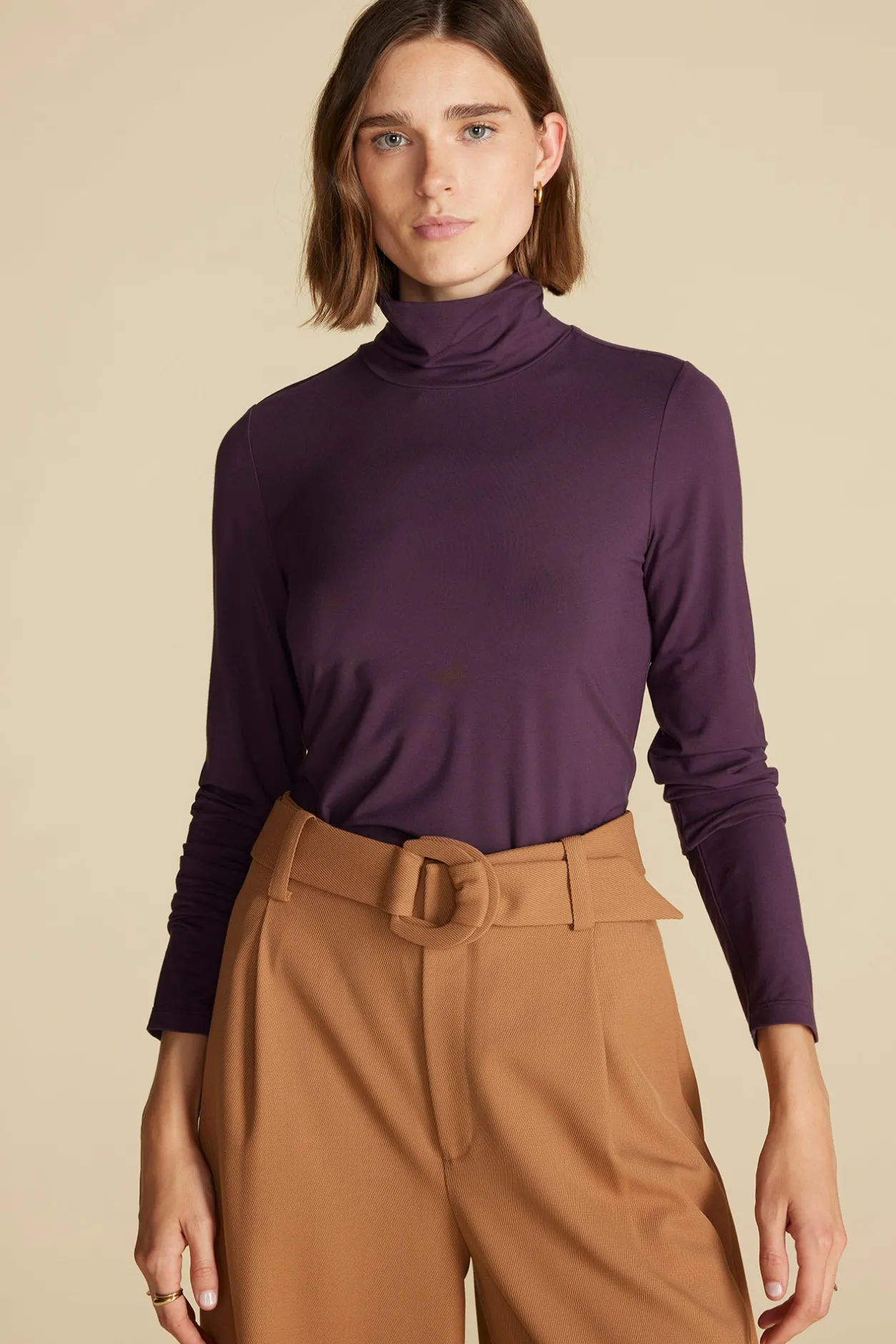 Amour Vert Tops | Clearance*Flannery Bamboo Knit Turtleneck