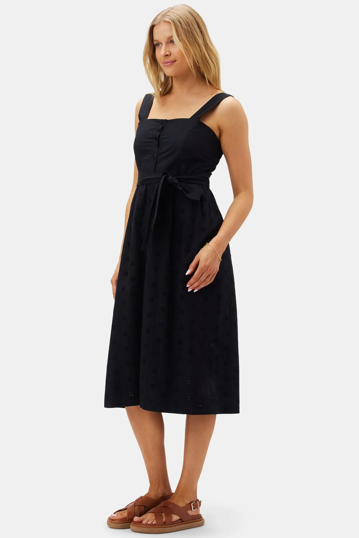 Amour Vert Dresses | Clearance*Irene Organic Cotton Eyelet Dress