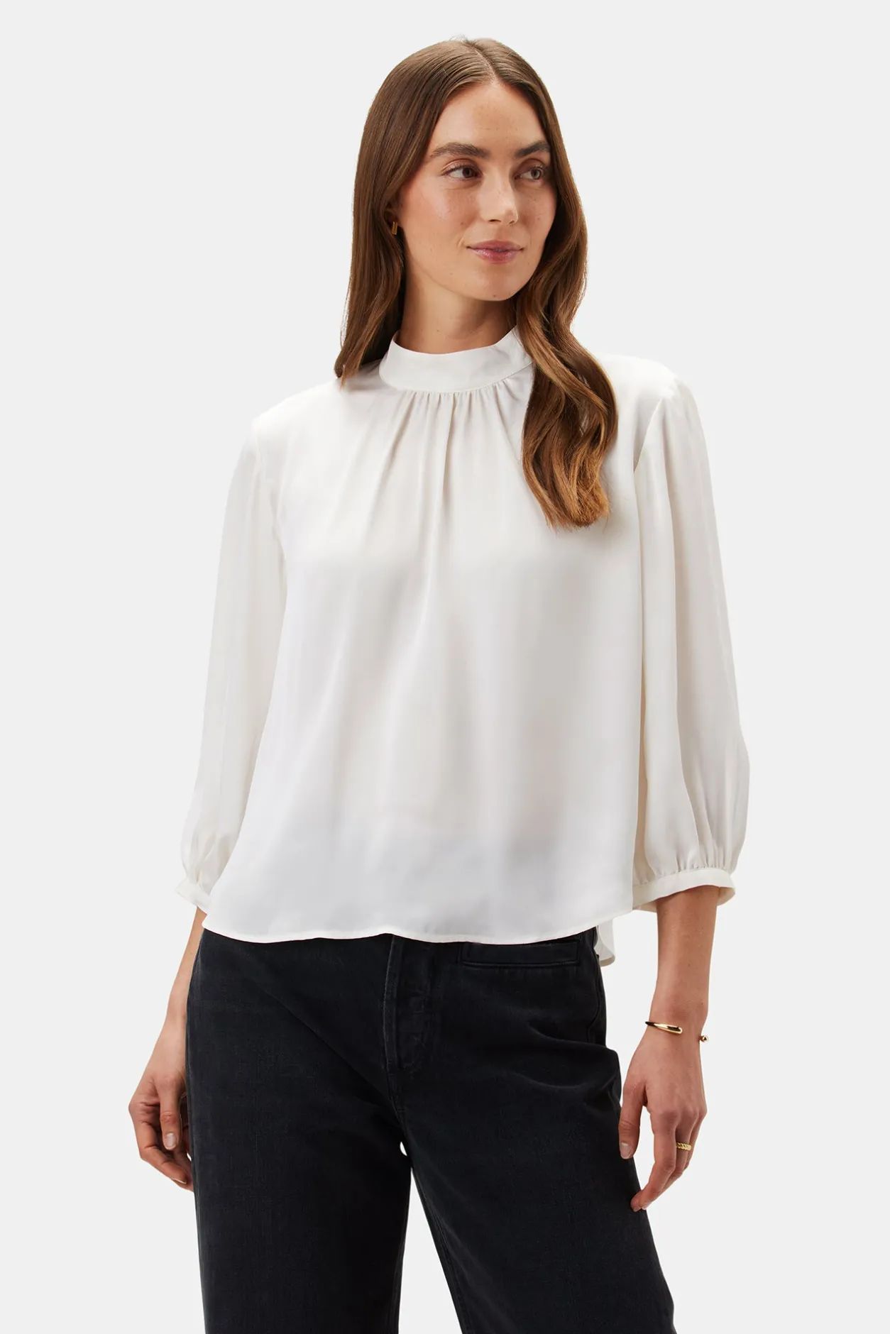 Amour Vert Tops | Clearance*Jeanne 3/4 Sleeve Blouse