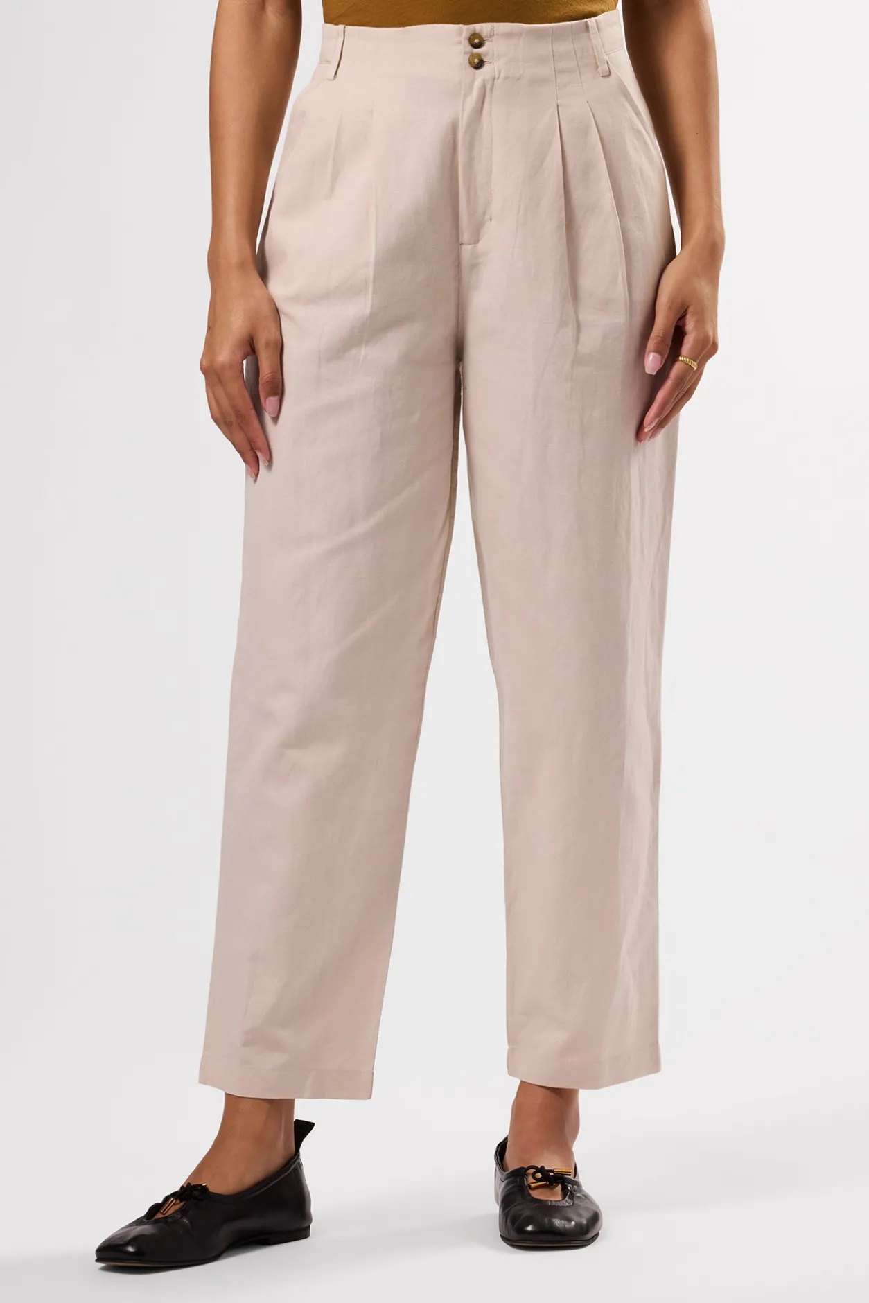 Amour Vert Clearance*Larisa Cotton Linen Pant