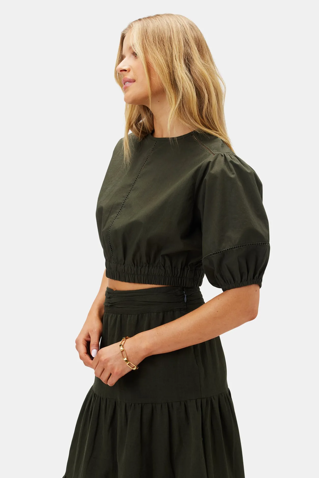 Amour Vert Tops | Clearance*Lisa Organic Cotton Poplin Top