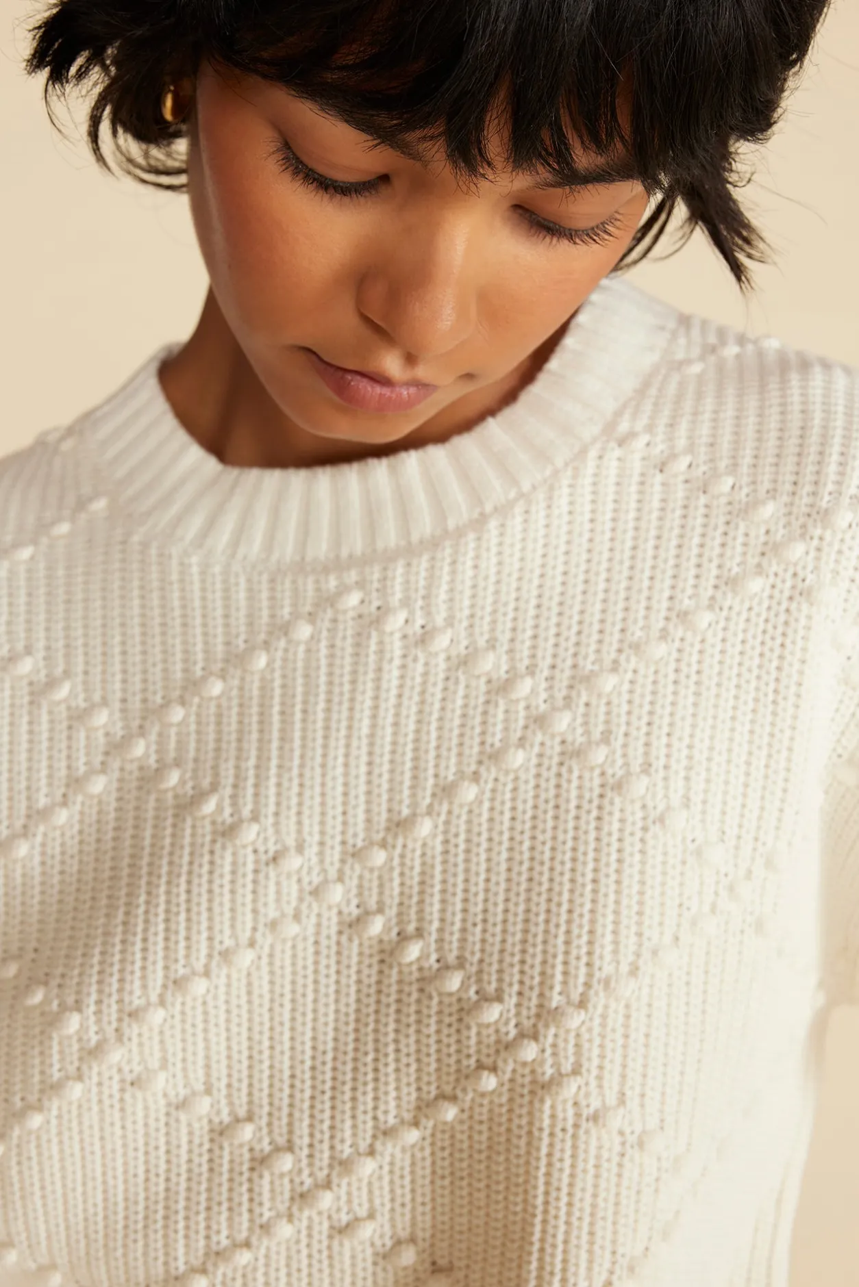 Amour Vert Sweaters & Cardigans*Madella Pom Pom Organic Cotton Sweater