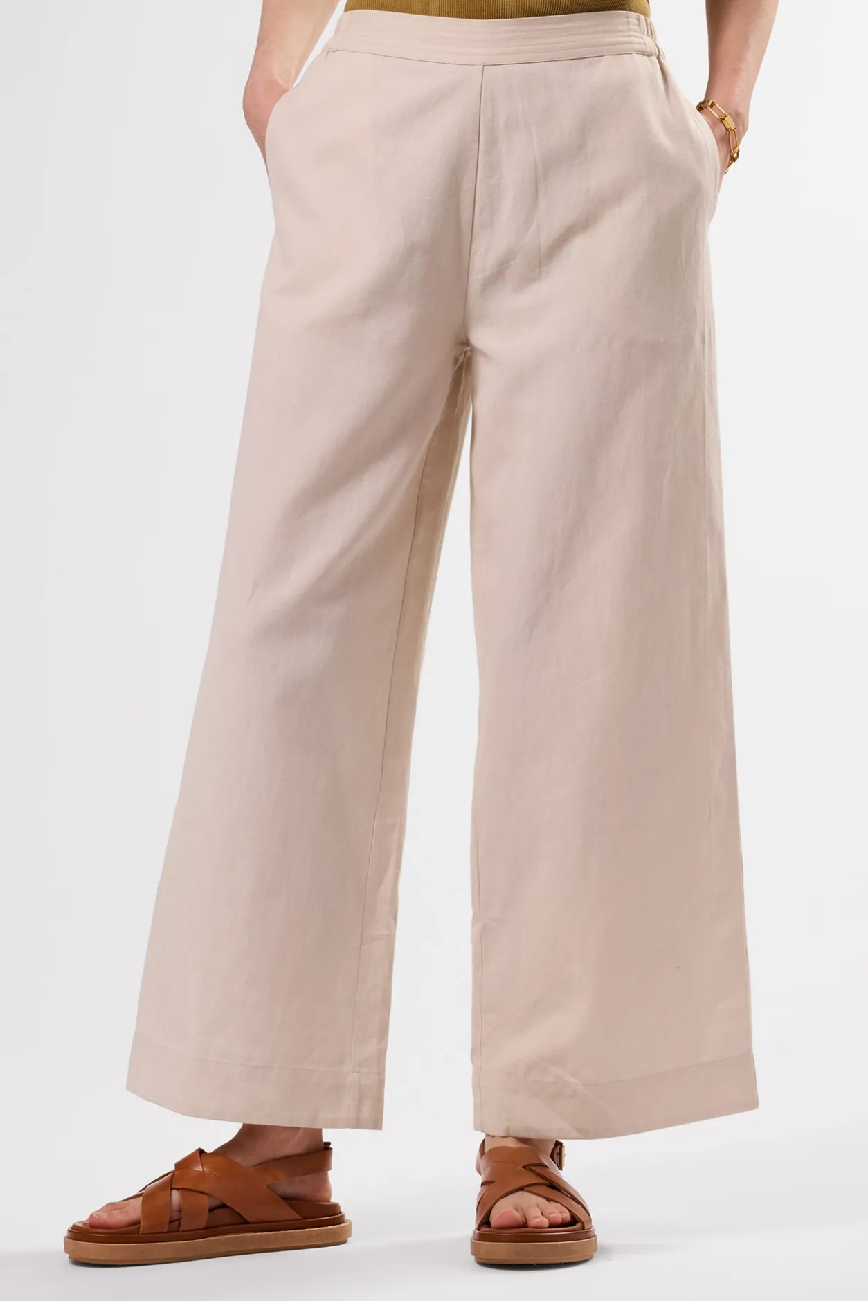 Amour Vert Clearance*Malia Cotton Linen Pant