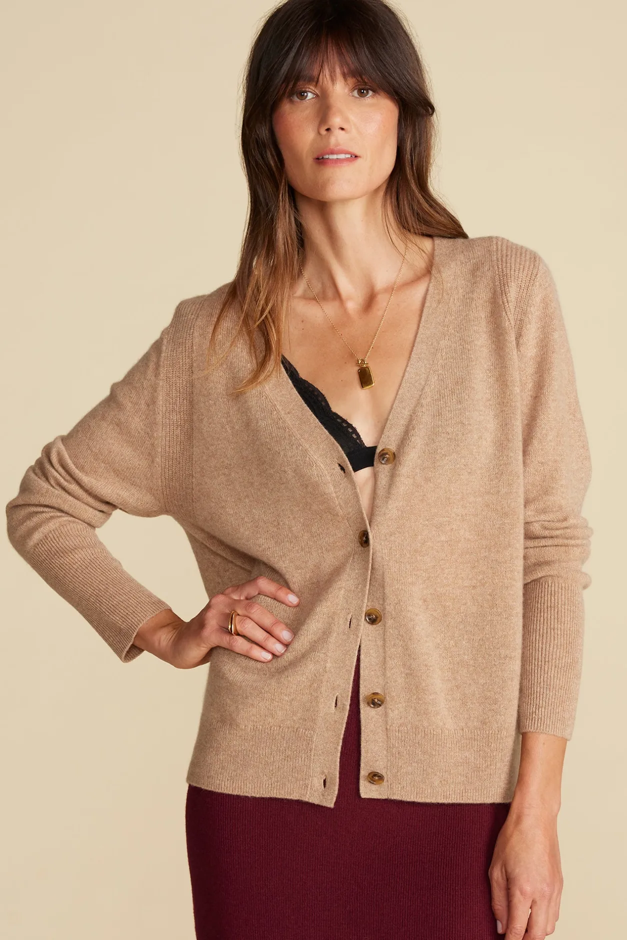 Amour Vert Sweaters & Cardigans*Mason Cashmere Cardigan