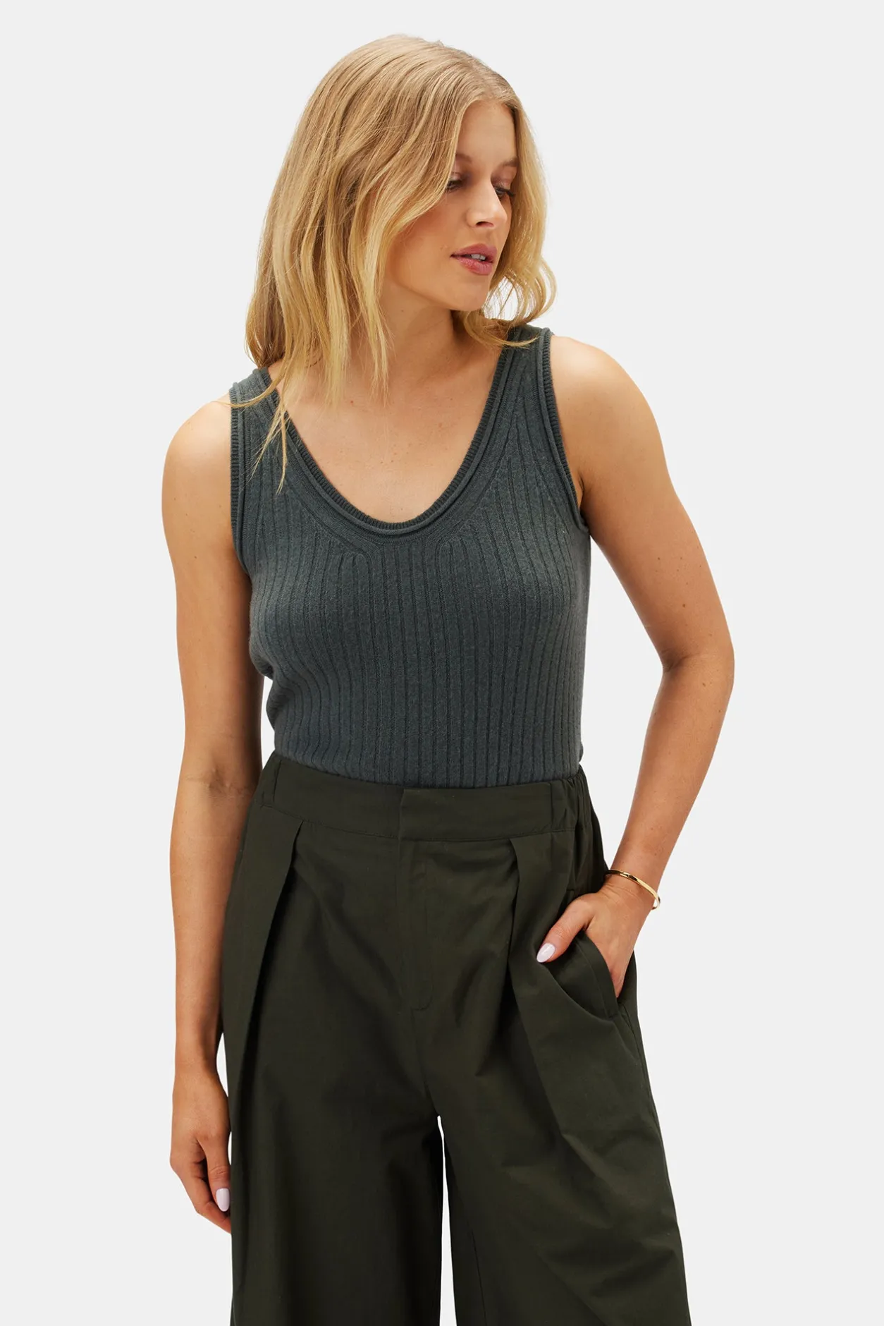 Amour Vert Tops | Clearance*Nora Cashmere Tank