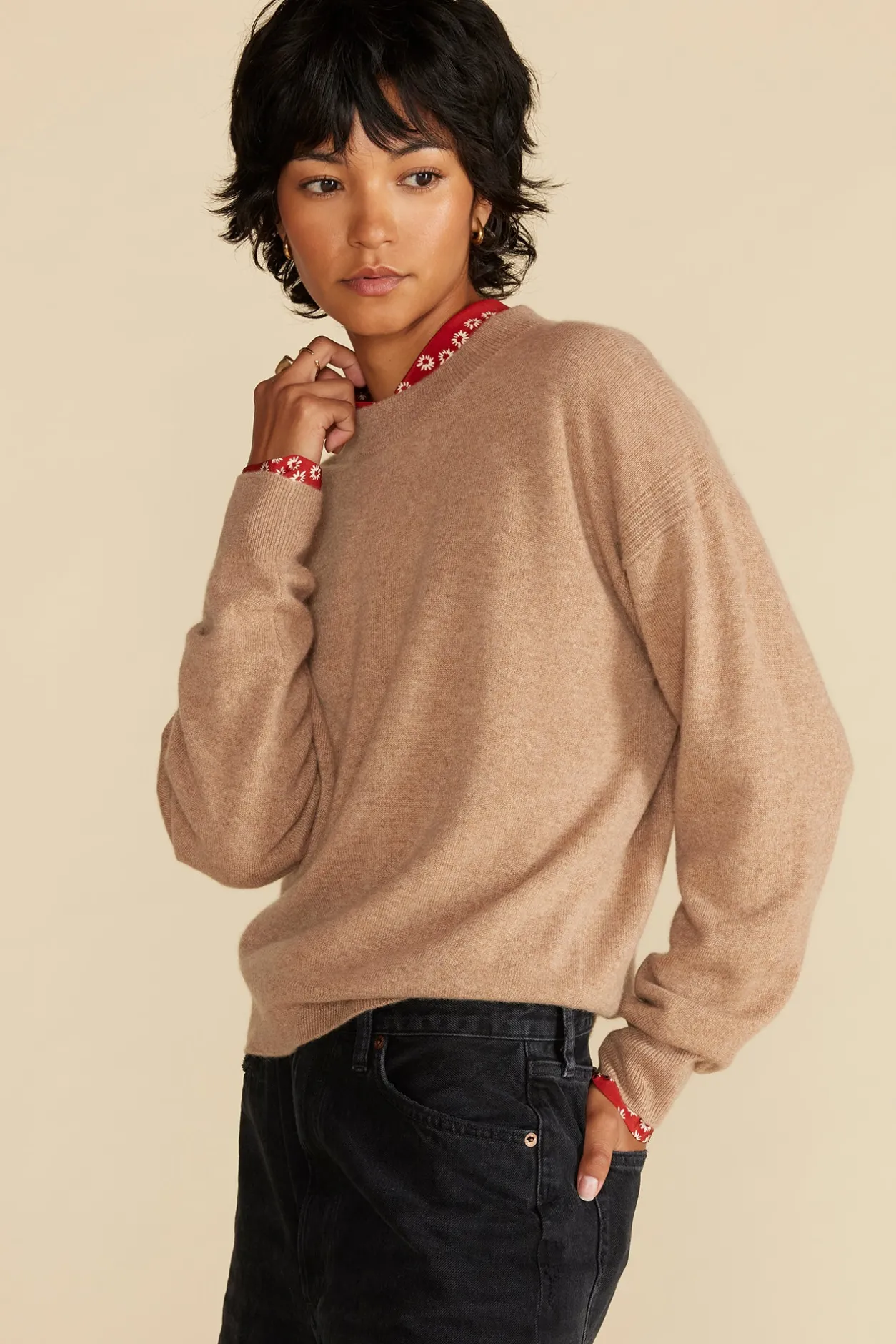 Amour Vert Sweaters & Cardigans*Pearl Cashmere Sweater