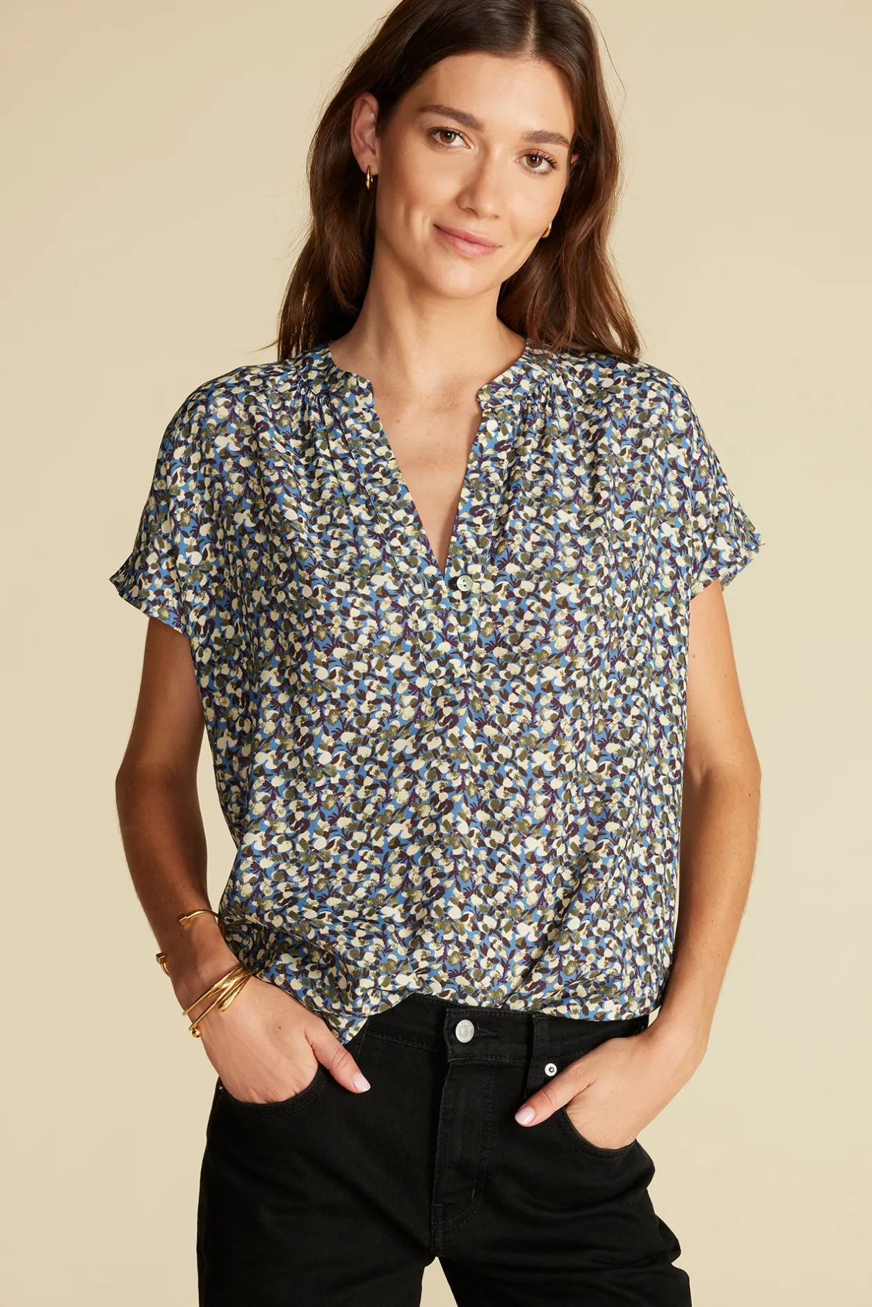 Amour Vert Blouses & Shirts | Tops*Renata Crepe Blouse