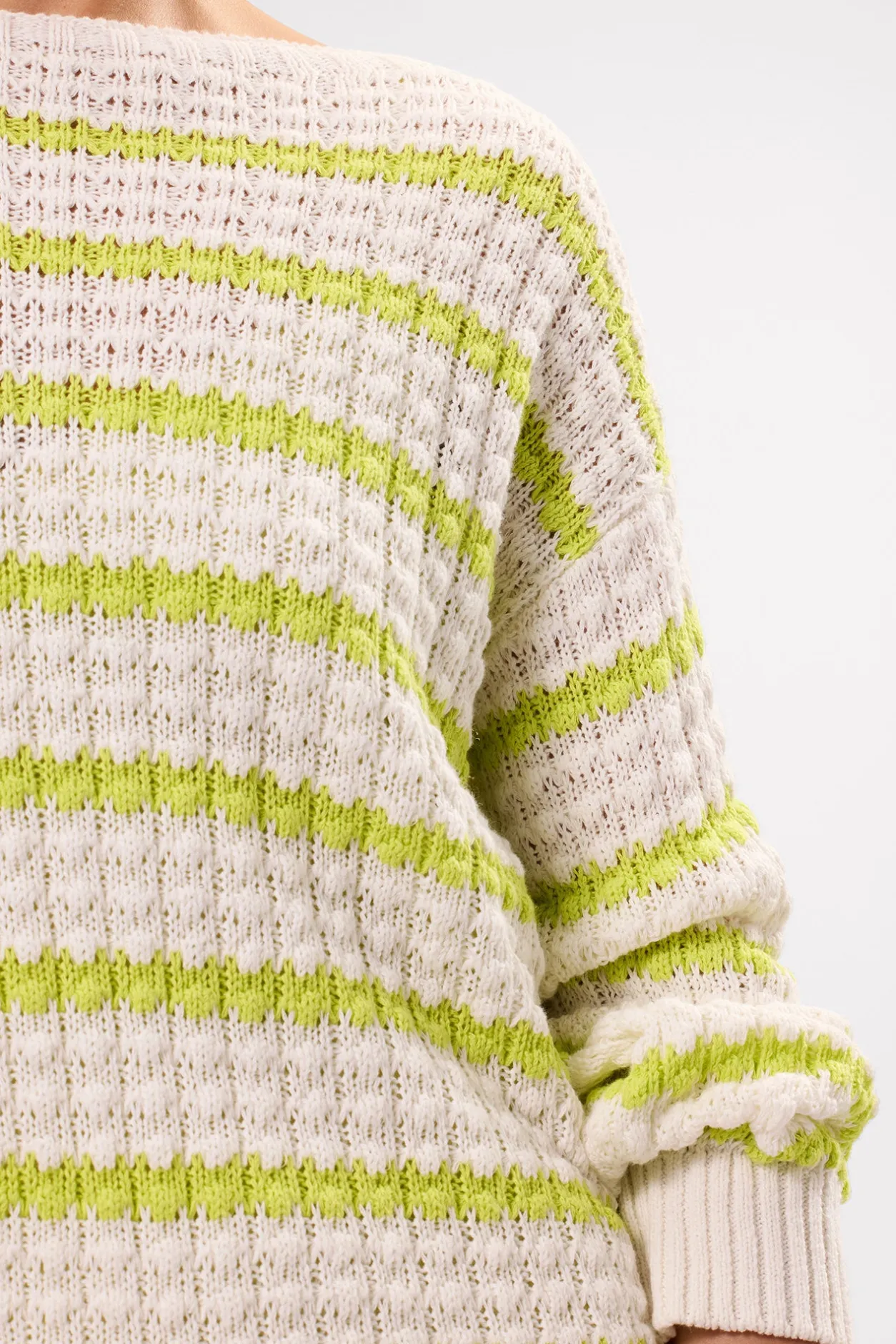 Amour Vert Sweaters & Cardigans | Clearance*Stripe Novelty Sweater