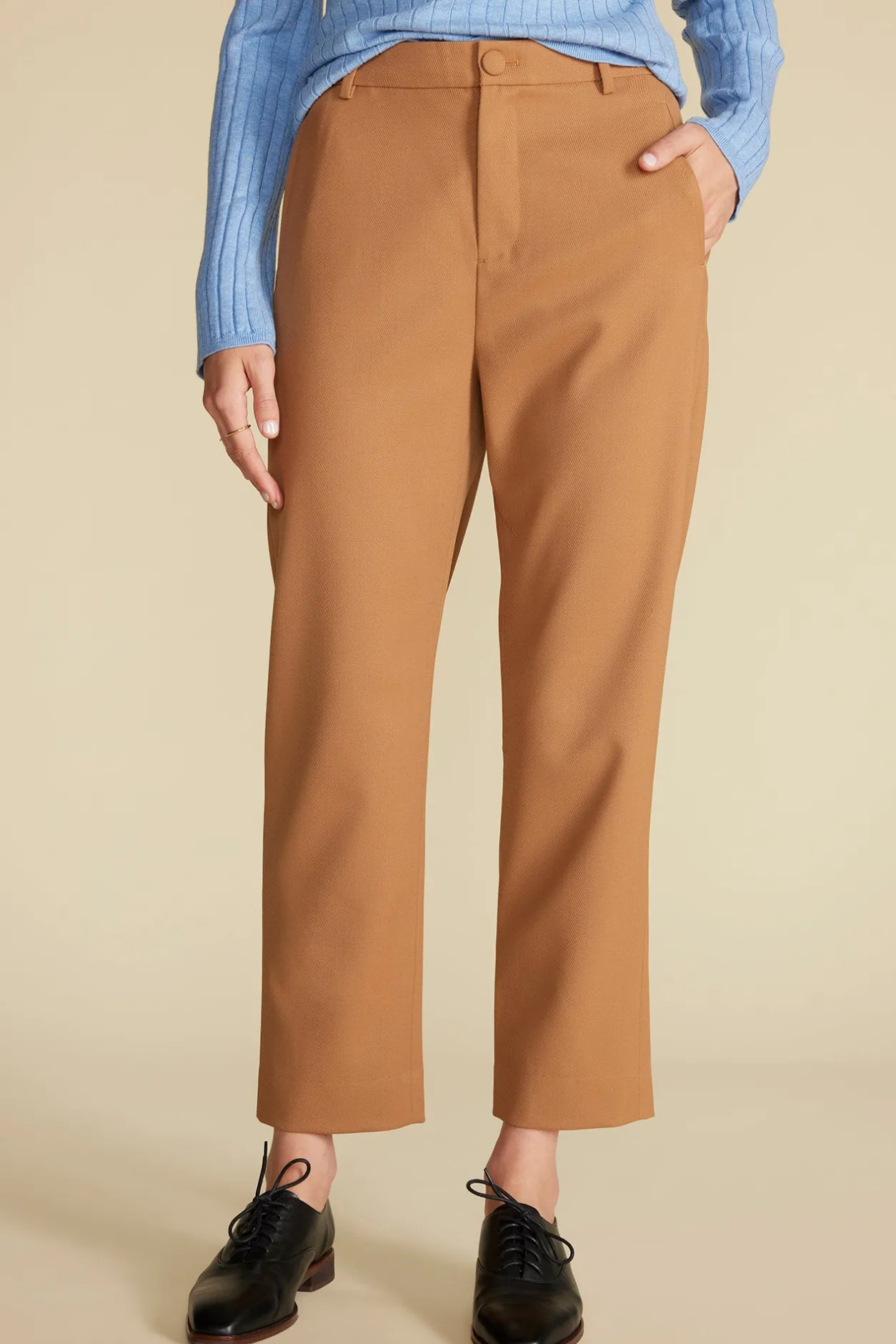 Amour Vert Pants*Taper Tailored Ankle Trouser