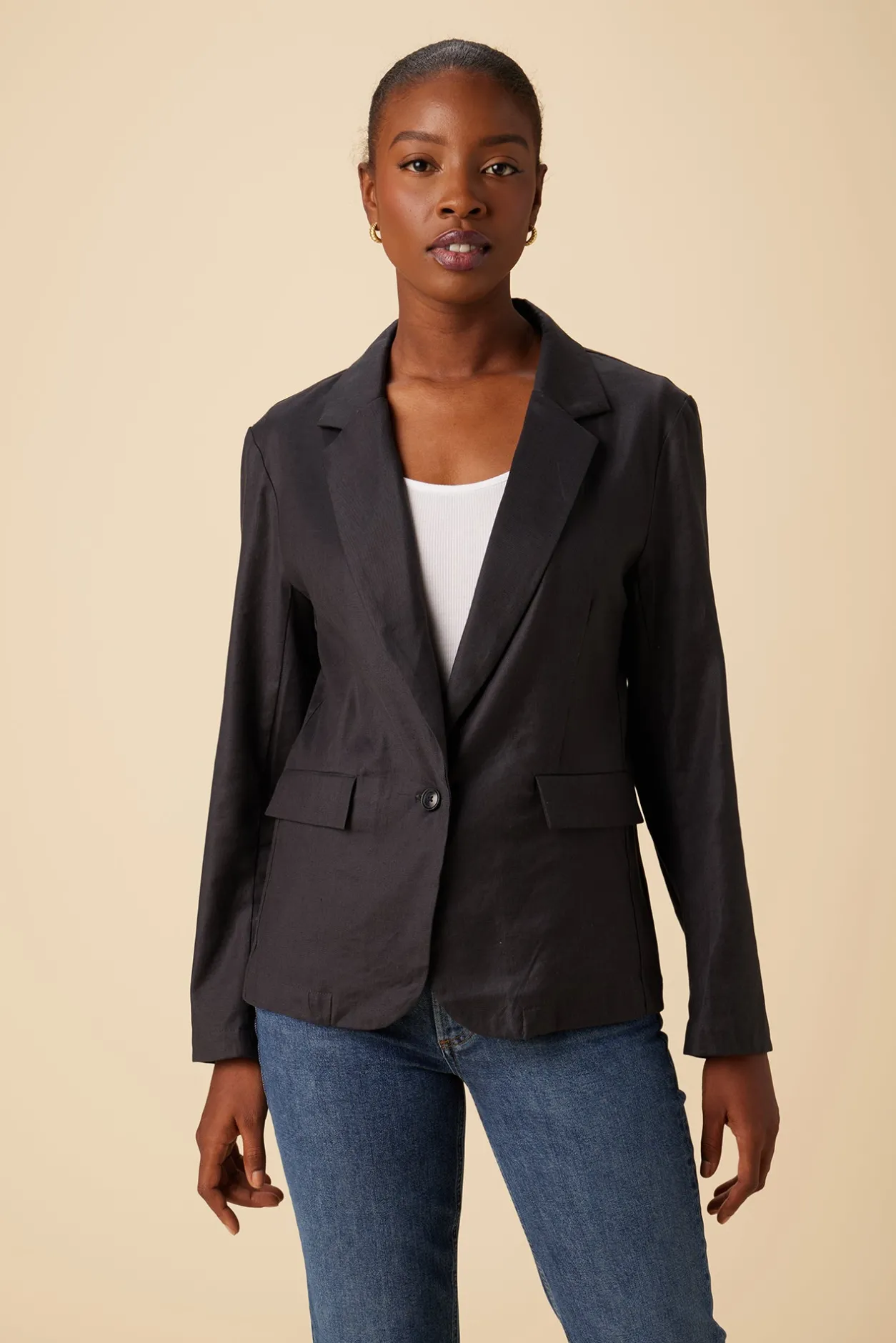 Amour Vert Clearance*Tobie Femme Fête Blazer