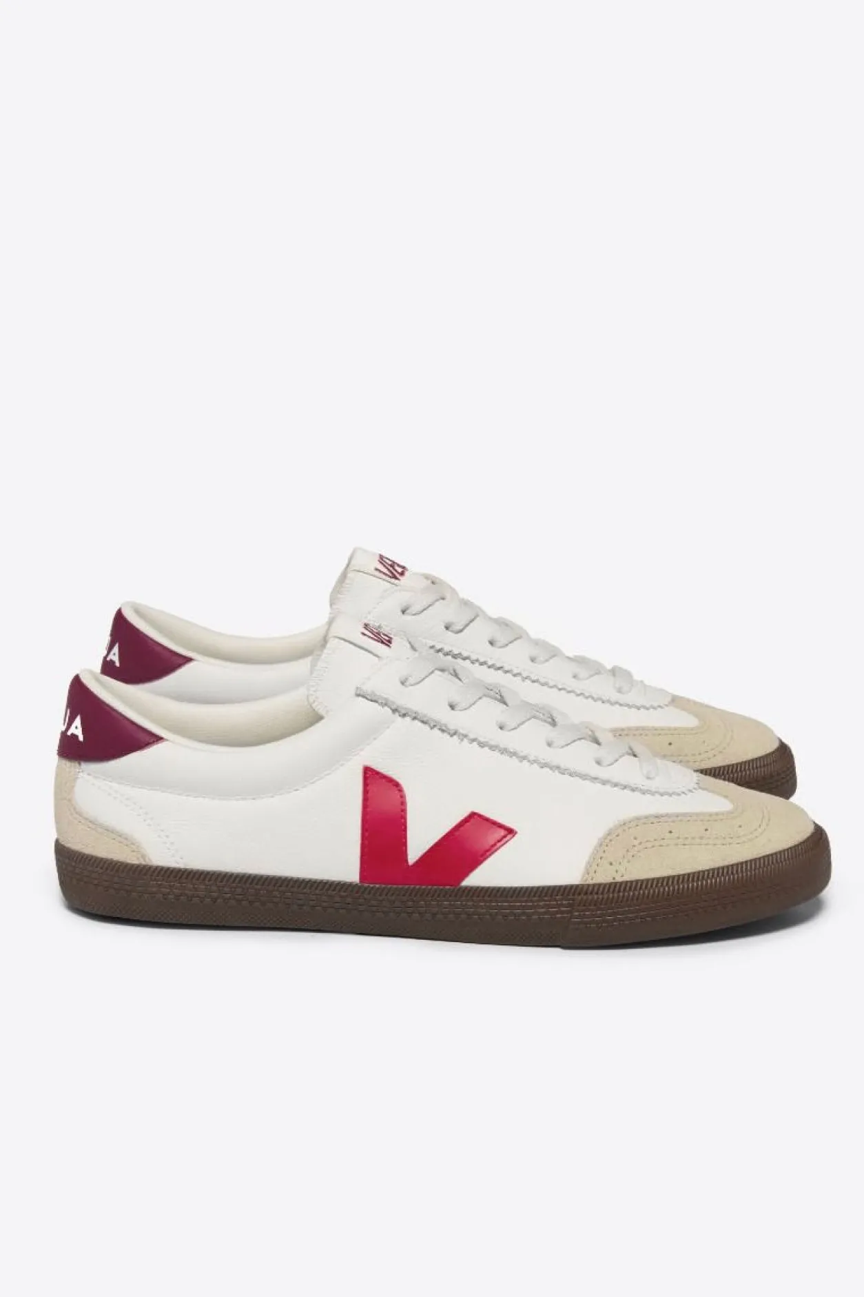 Amour Vert Shoes*Veja Volley Leather Sneaker