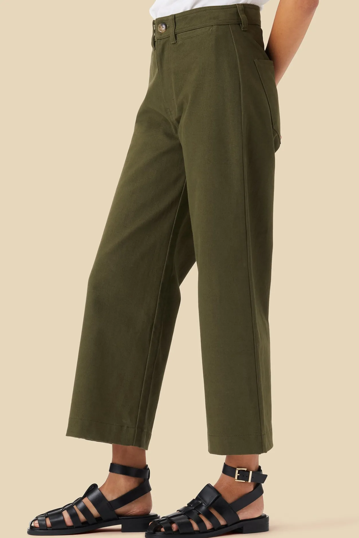 Amour Vert Pants | Clearance*Wide Leg Utility Pant